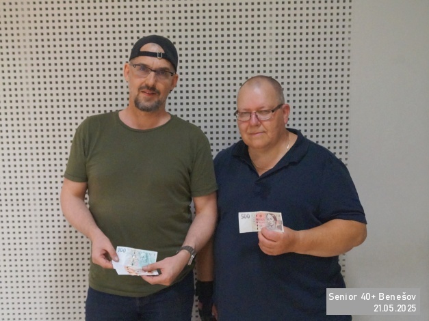 2025-05-21 Benešov, vítězové vložené soutěže o 500 Kč