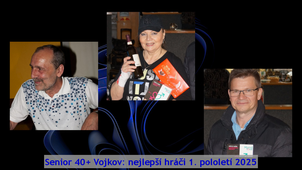 2025-06-12 Vojkov, nejlepší pololetní hráči