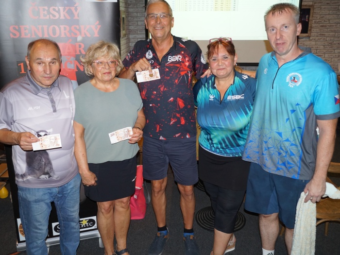 2025-07-26 ČSP Praha Duo - vybojovali si finanční prémie za nejvyšší náhozy