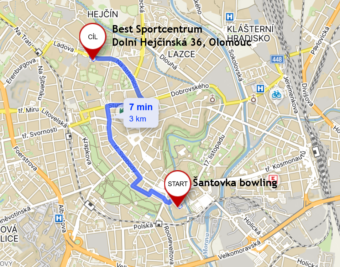 Šantovka bowling - Best Sportcentrum
