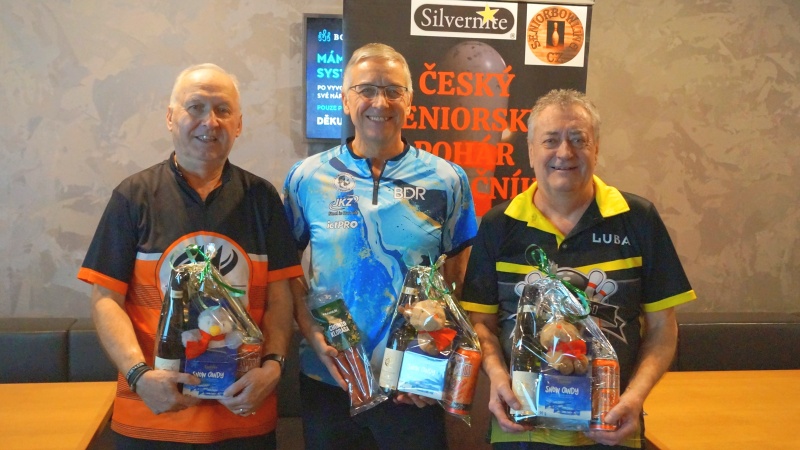 2025-11-20 ČSP Olomouc,  vítězové kat. 60-69 let