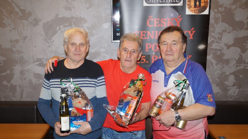 2025-11-20 ČSP Olomouc,  vítězové kat. 70+ let