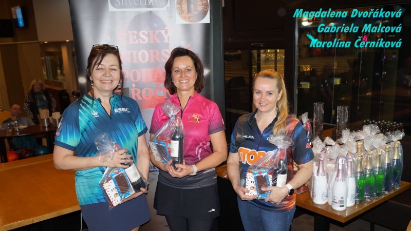 ČSP 20.12.2025, dnešní turnaj - vítězky kat. 50-64 let